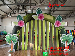Jungle arch, party decoration, photography prop, c